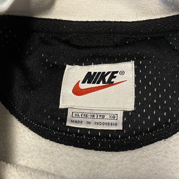 VTG Nike Oversized Cropped Crewneck Sweatshirt XL Swoosh Late 90s Y2K Streetwear - Picture 4 of 10